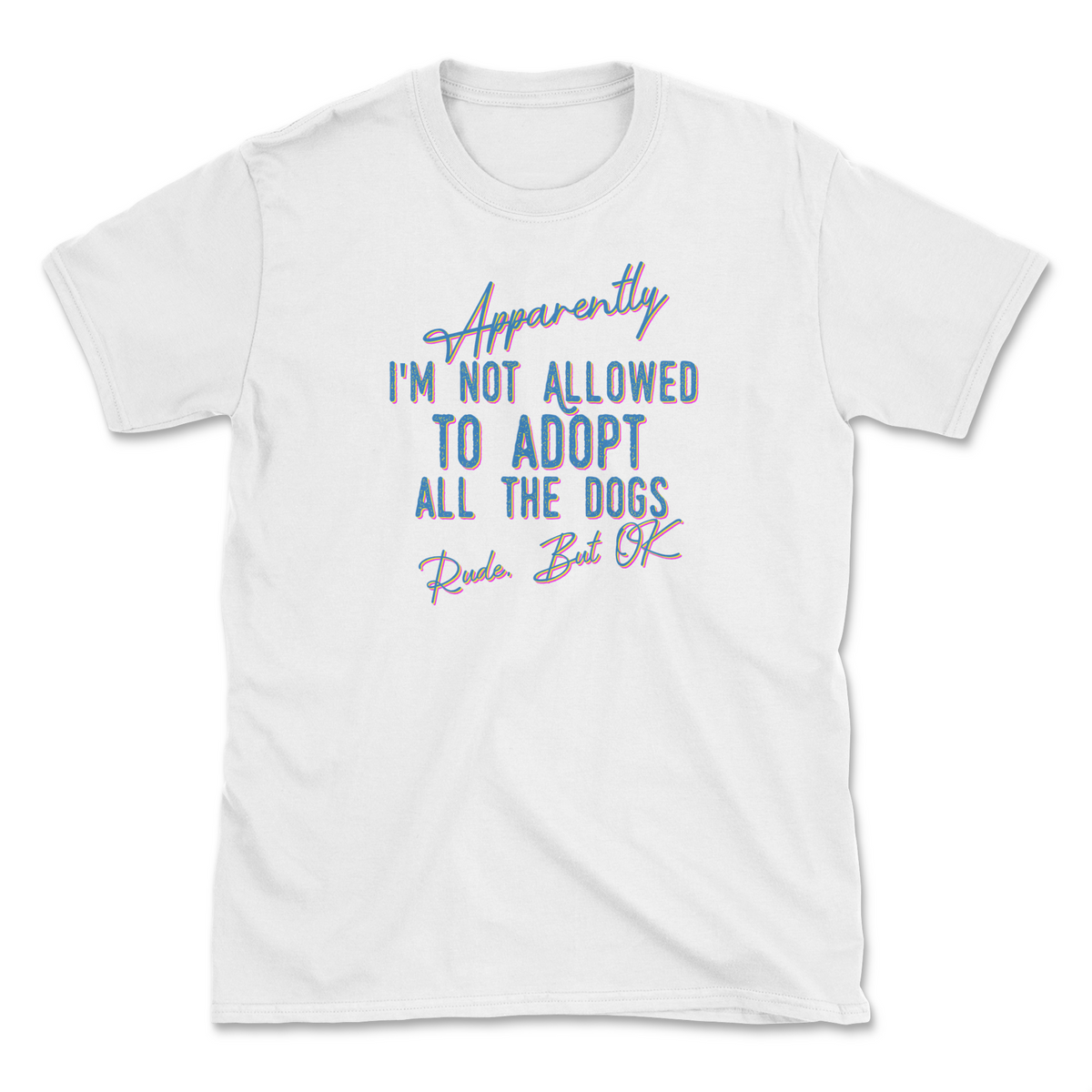 Apparently Not - Light (Adult Short Sleeve T-Shirt)