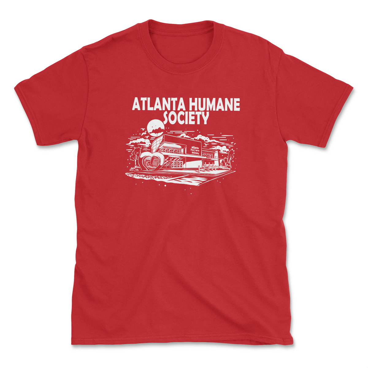 Arthur M. Blank Animal Center (Atlanta Humane Society) (Front Print) (Adult Short Sleeve T-Shirt)