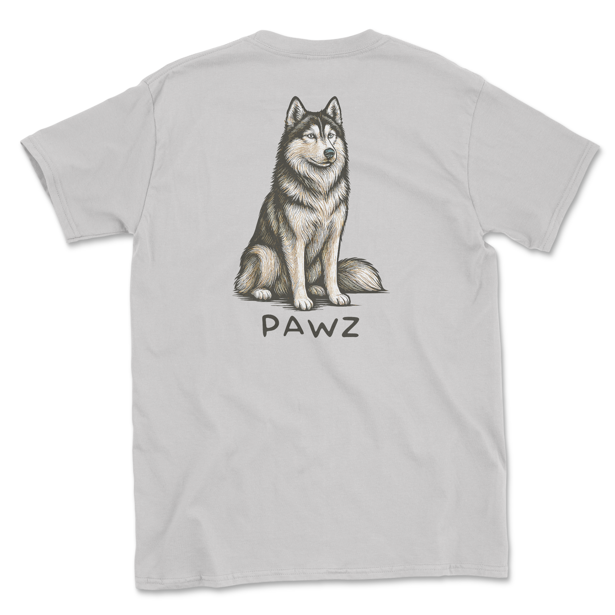 Husky (Adult Short Sleeve T-Shirt)