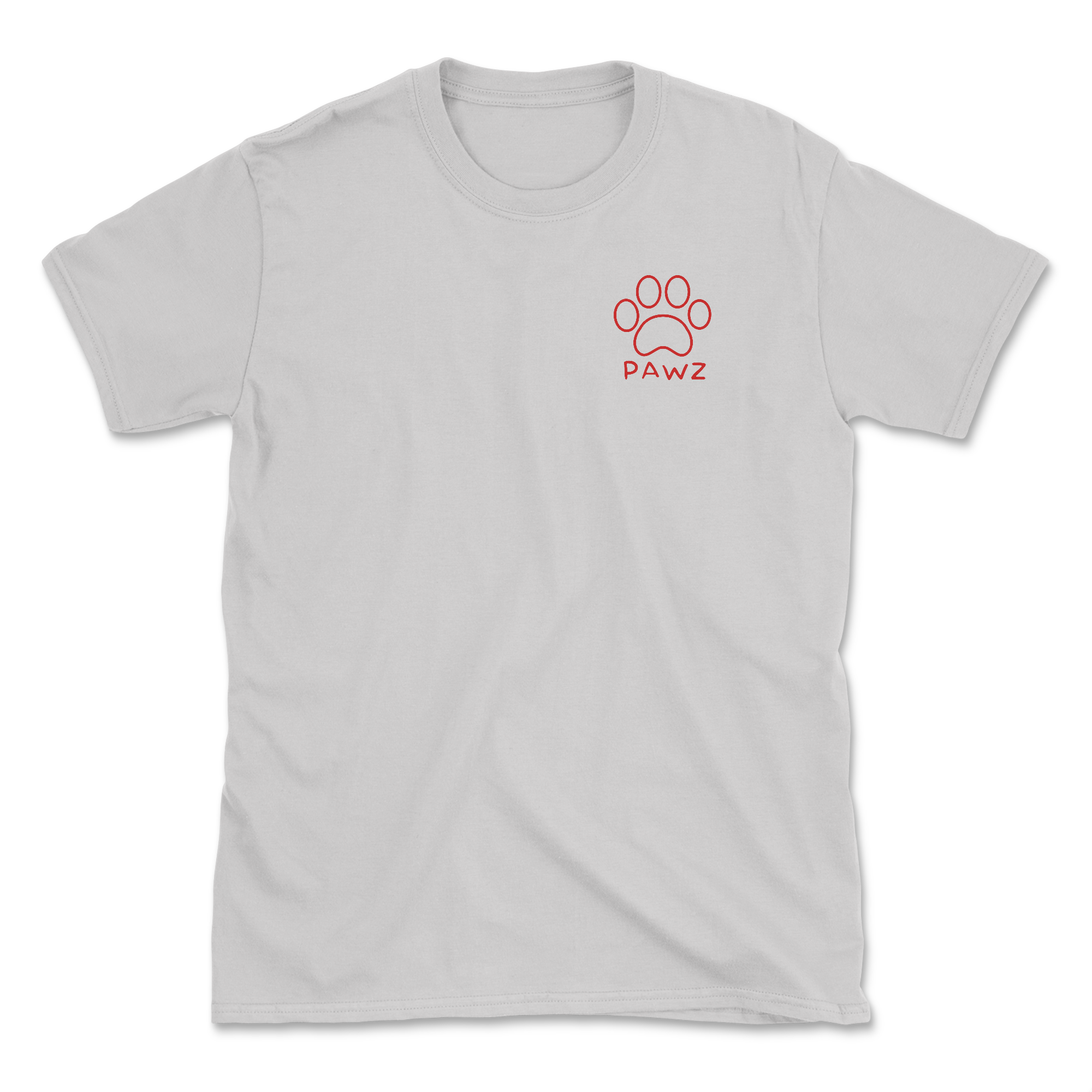 Georgia Flag Paw (Adult Short Sleeve T-Shirt)