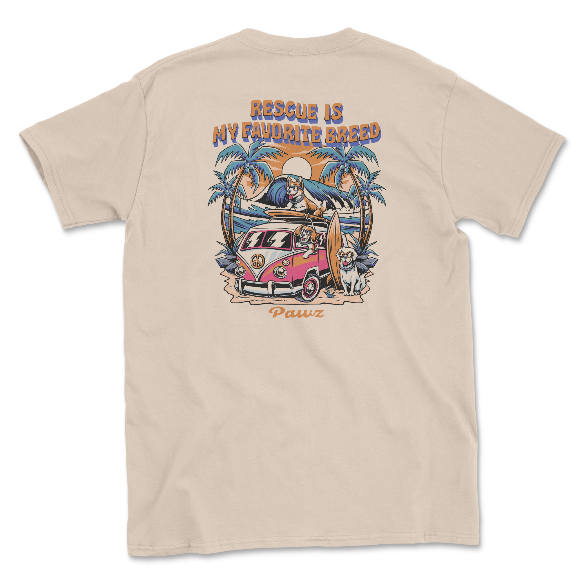 Rescue Bus (Adult Short Sleeve T-Shirt)