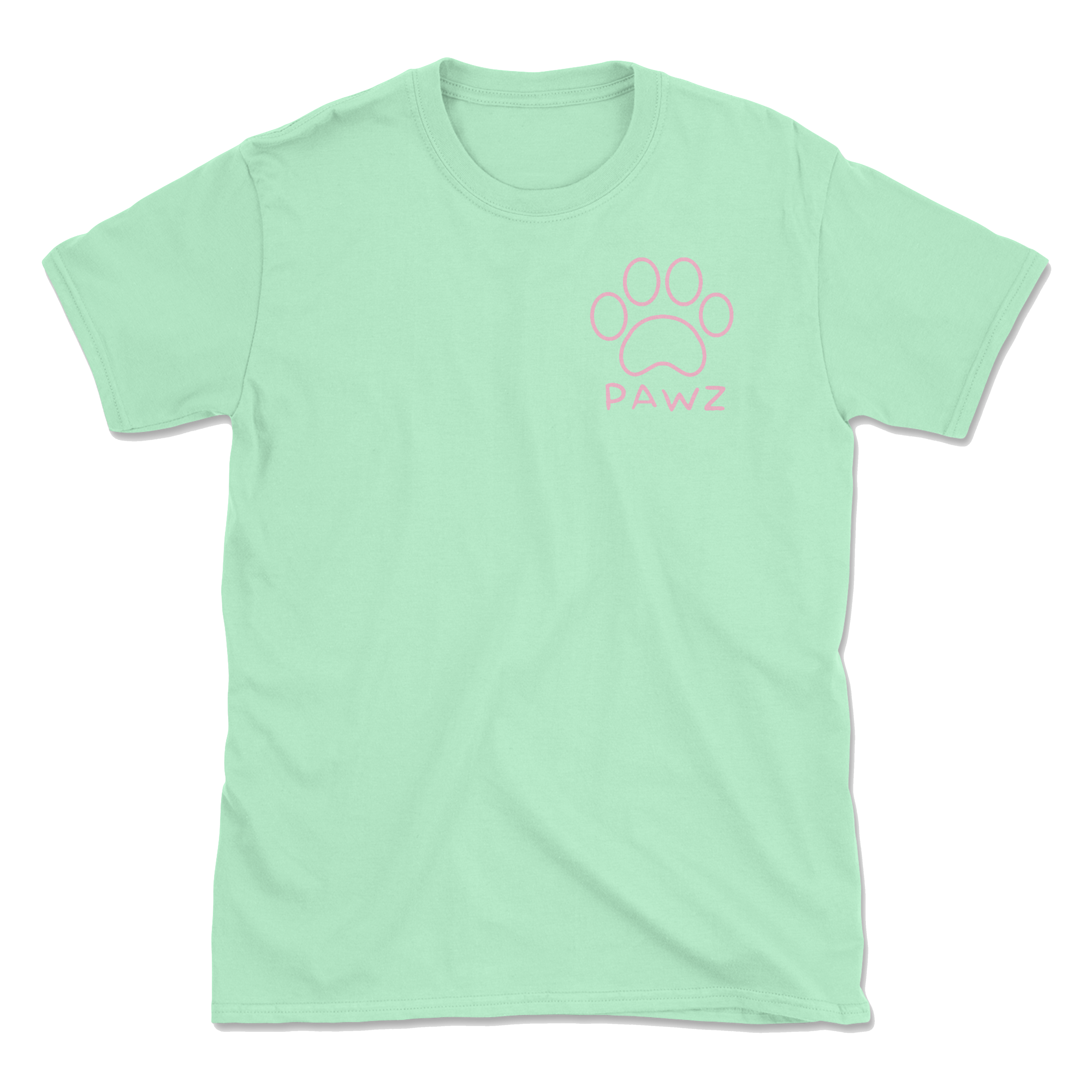 Tropical Pawz (Adult Short Sleeve T-Shirt)