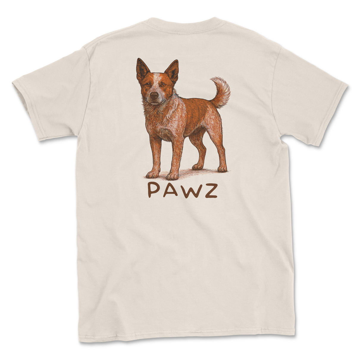 Red Heeler (Adult Short Sleeve T-Shirt)