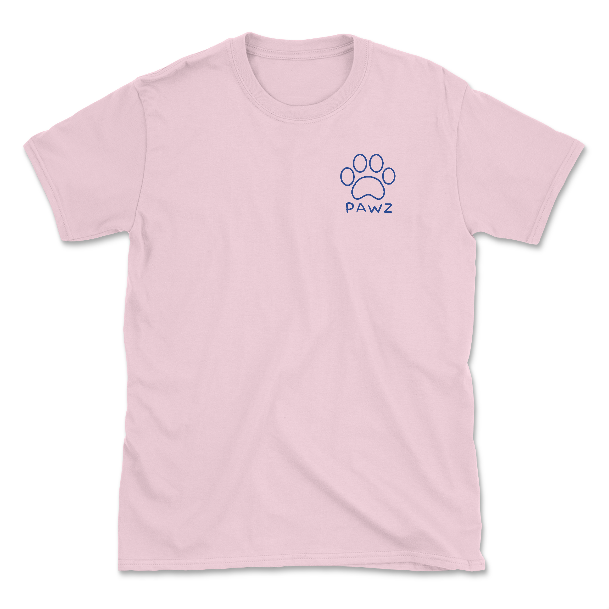 Virginia Flag Paw (Adult Short Sleeve T-Shirt)