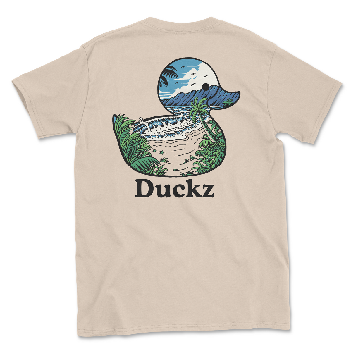 Paradise Paddle (Adult Short Sleeve T-Shirt)