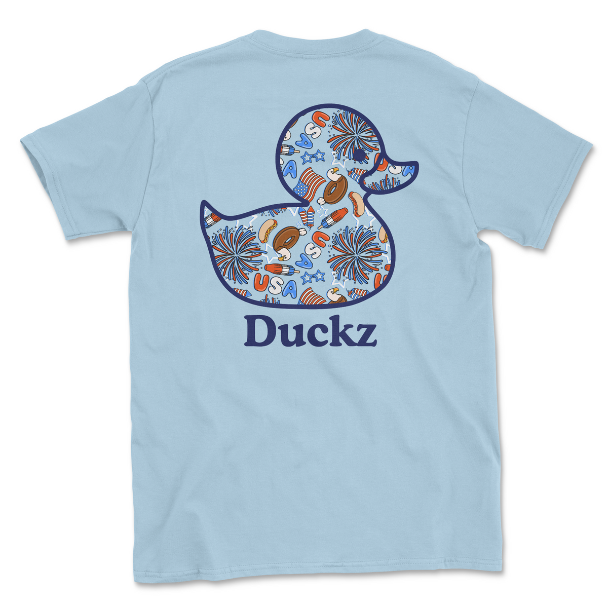 Fireworks Fowl (Adult Short Sleeve T-Shirt)
