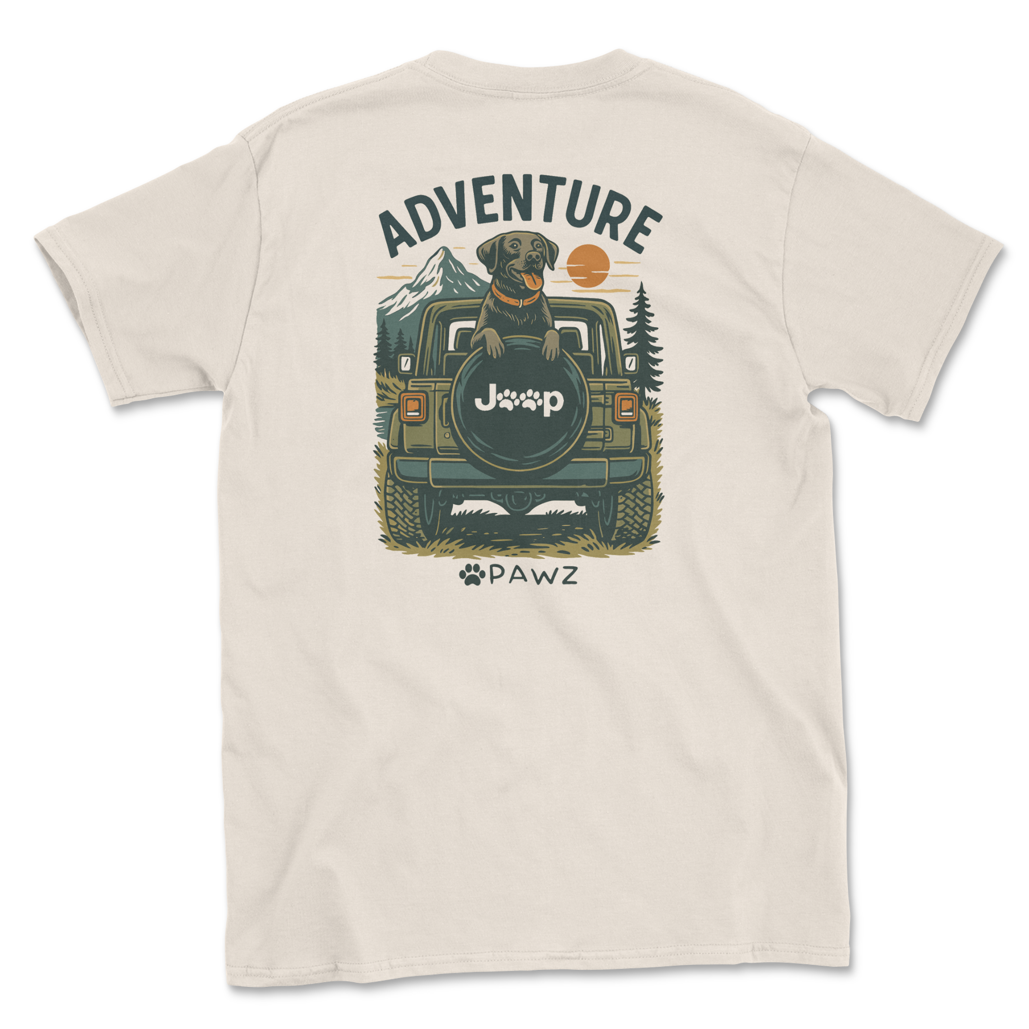 Mountain Cruiser (Adult Short Sleeve T-Shirt)
