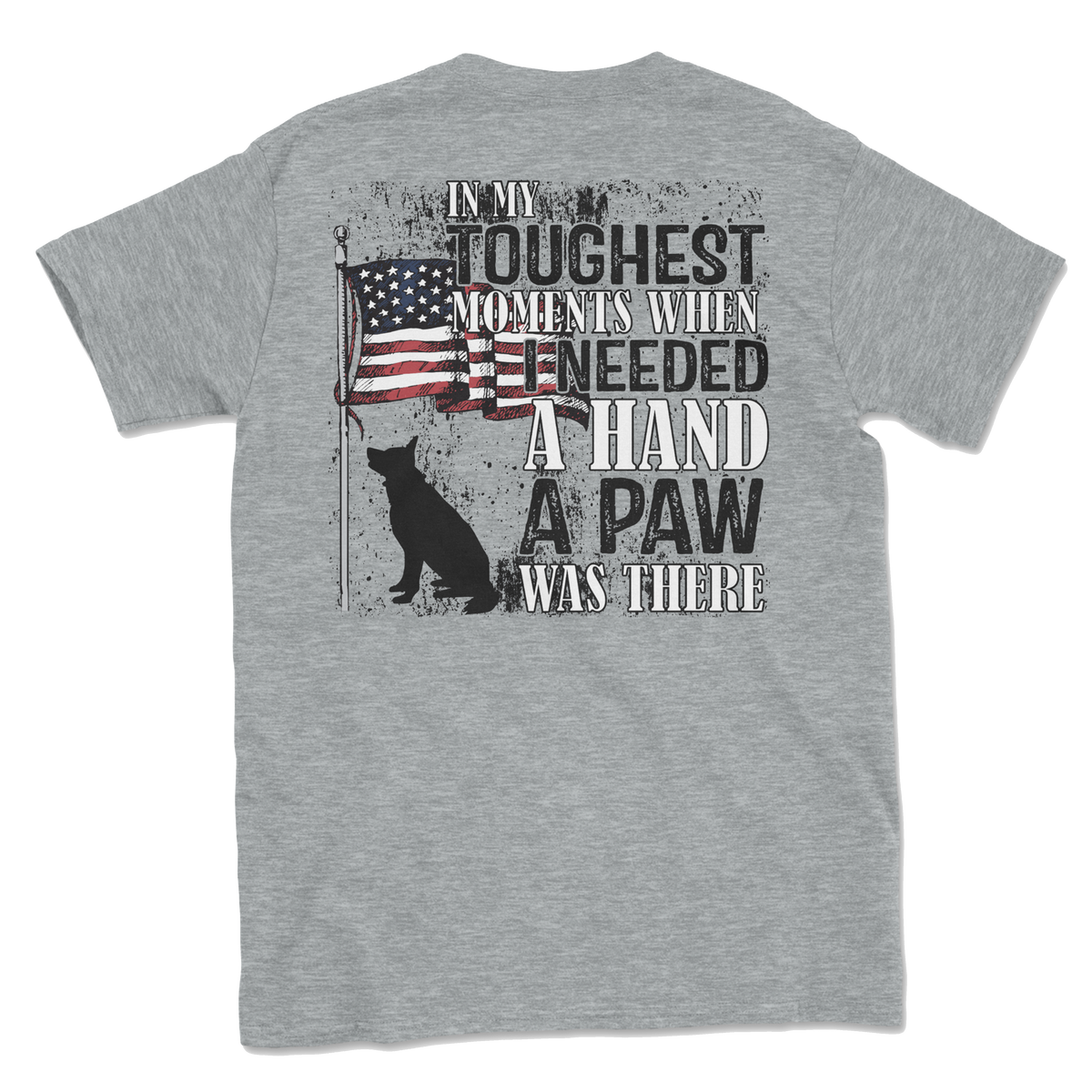 Found A Paw (Adult Short Sleeve T-Shirt)