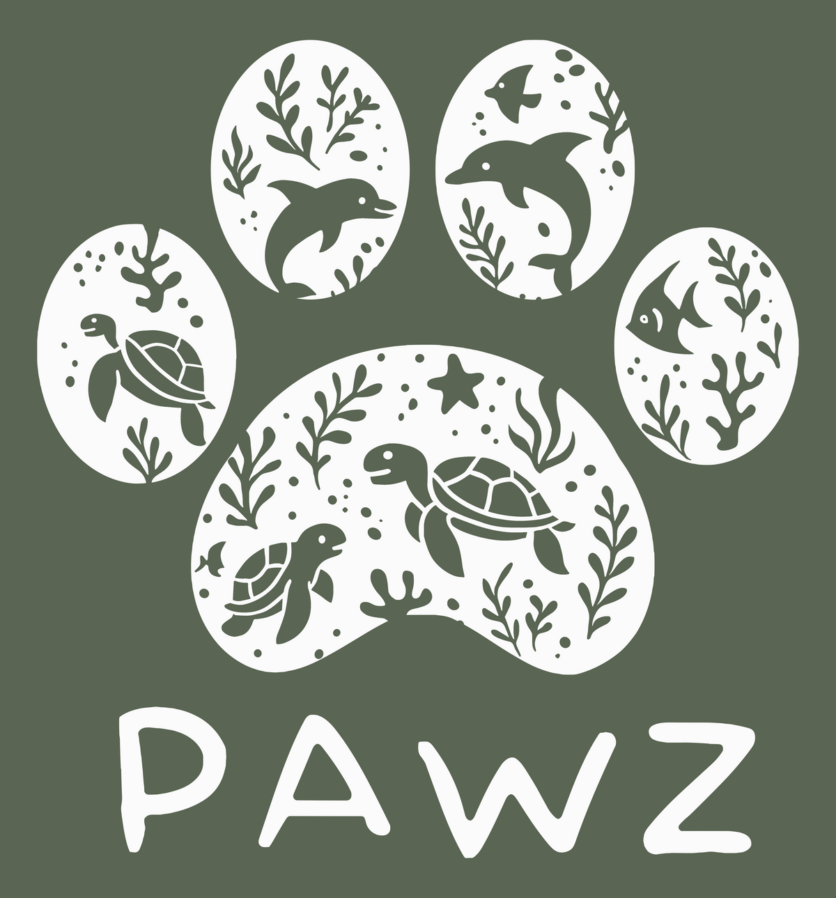 Tide & Turtles (Adult Short Sleeve T-Shirt)