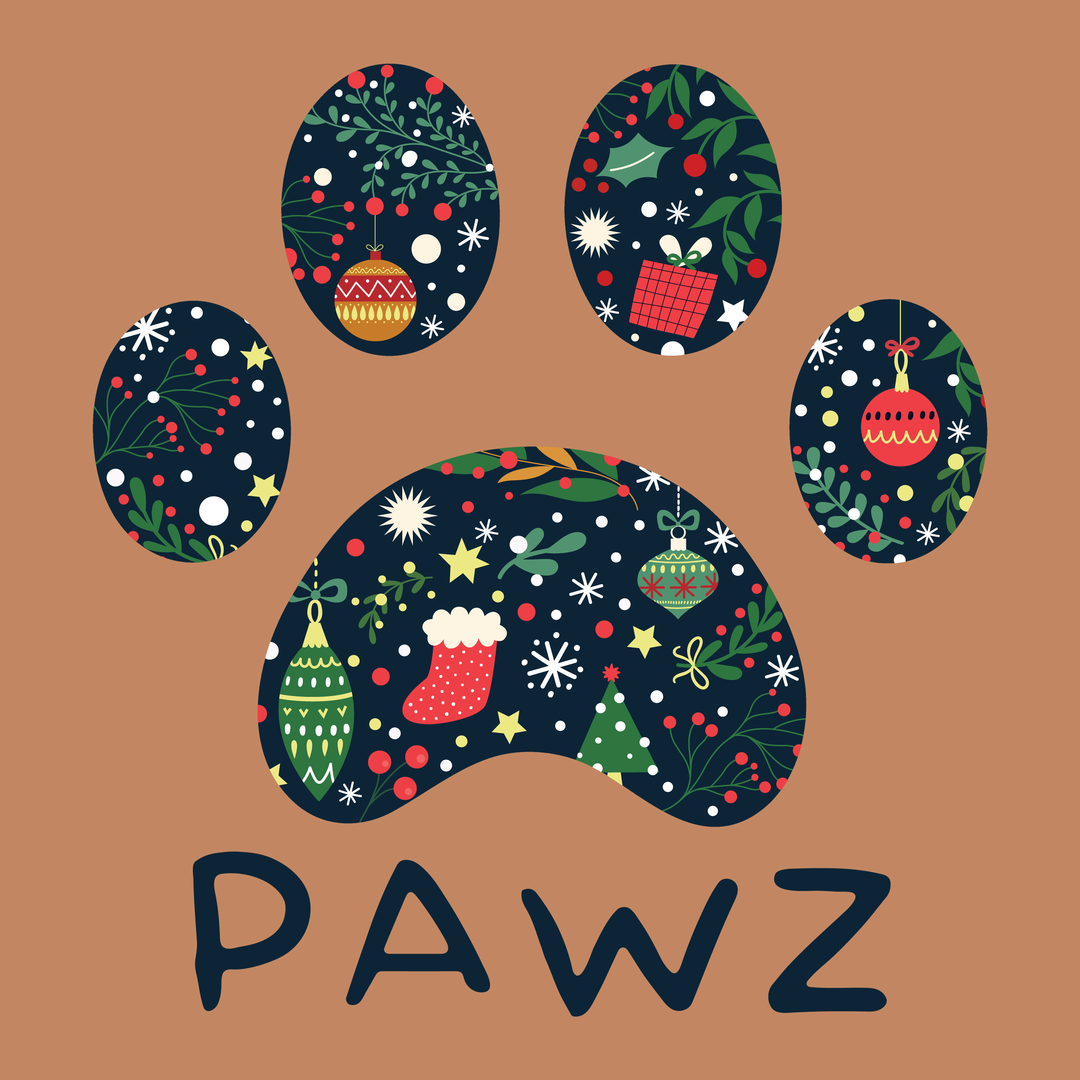 Ornaments Paw (Adult Hoodie)