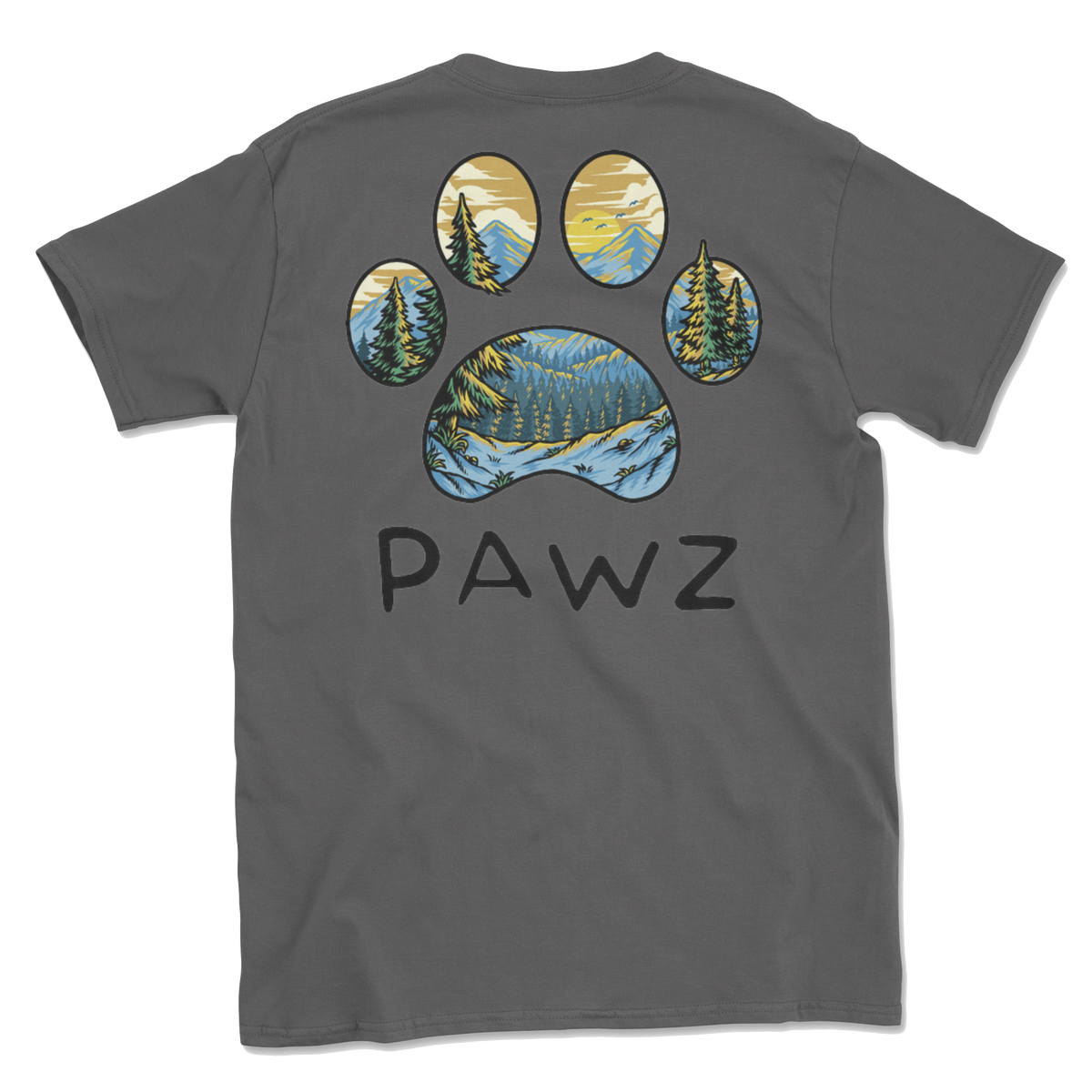 Mountain Sunset (Adult Short Sleeve T-Shirt)